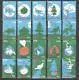 1788-1807 December stamps 1998 used