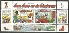 1782 Strippostzegels, Jan Jans en de kinderen - cartoons blok/ms gestempeld