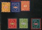 1740-1745 Decemberzegels 1997 gestempeld