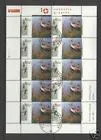 1727 Nederland Waterland vel/sheetlet 1997 gestempeld V1727