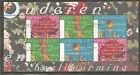 1719 Zomerzegels, bloemen - Flowers blok/ms 1997 gestempeld