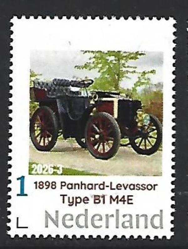 Netherlands 2026-6 Auto Car: Itala 35-45 Hp 1909 mnh