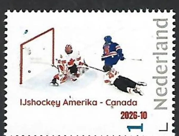Niederlande 2026-10 Eishockey: USA - KANADA Damen postfrisch