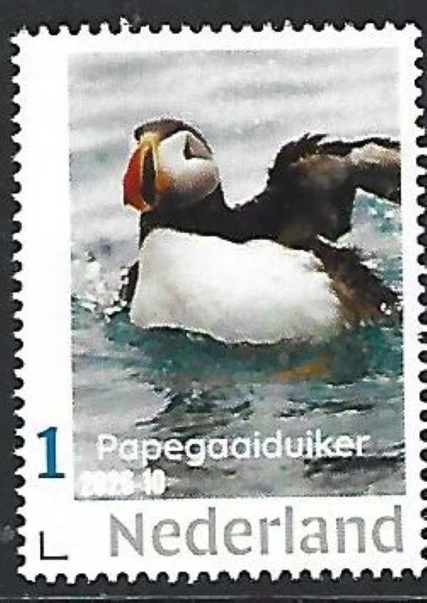 Pays-Bas 2026-10  Macareux moine Puffin: Macareux moine Clownbird   neuf sans charnière