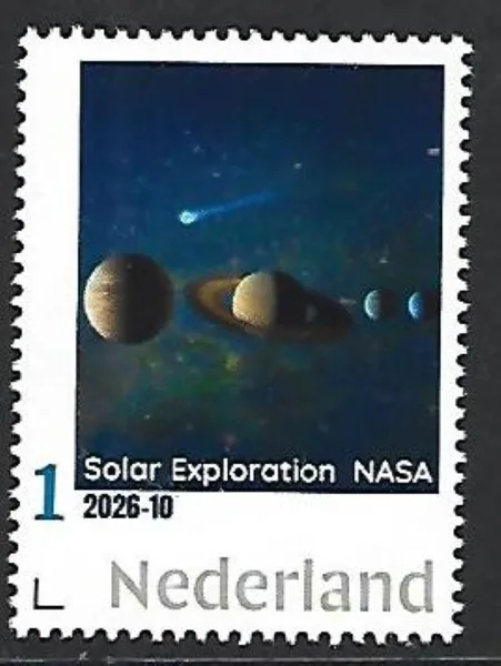 Pays-Bas 2026-10 Astronautique Space: Exploration solaire NASA neuf sans charnière