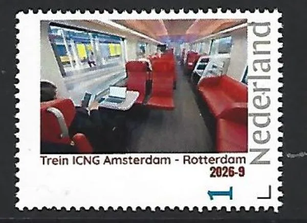 2026-9 Zug Train: ICNG Amsterdam - Rotterdam postfrisch/mnh