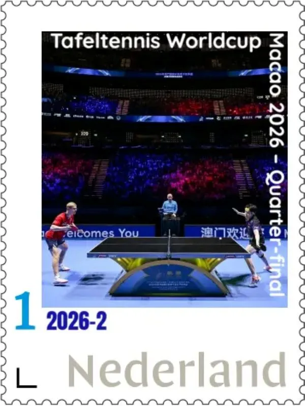 Niederlande 2026-2 Tischtennis Table tennis: Herren- und Damen-WM Macau 2026 Viertelfinale postfris