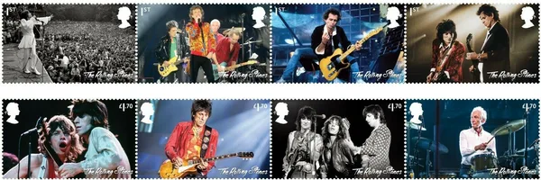 Great Britain 2022 Rollng Stones music postfris/mnh