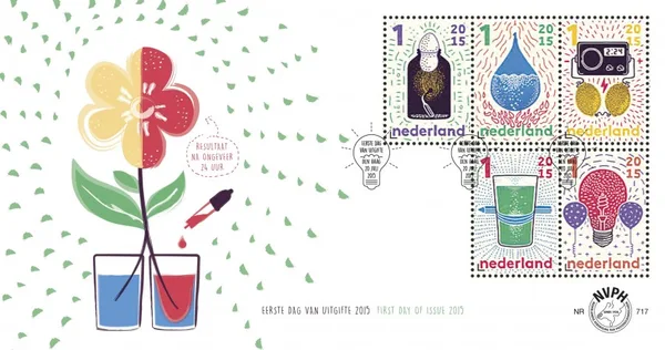 Netherlands FDC 717 Science