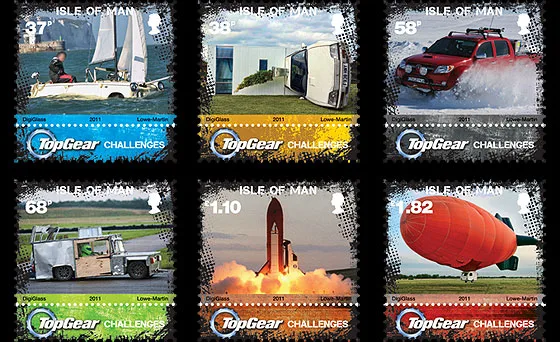 Isle of Man 2011 Top Gear challenges Serie postfrisch/ungebraucht