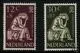 Netherlands 736-737 Refugees 1960 MNH