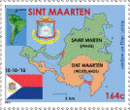 St Maarten 1 Constitutional Reform 1st stamp 2010 MNH