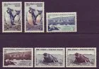 2-7 Pinguins, Robben 1956 postfris nummering volgens Michel-catalogus