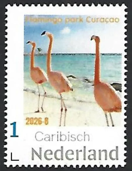Netherlands 2026-8 Caribbean Netherlands: Flamingo park Curaçao MNH