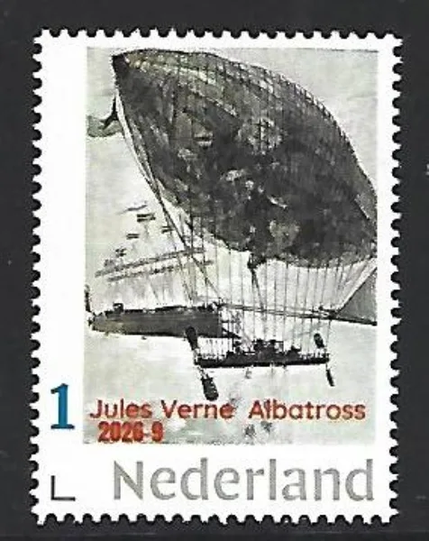 Nederland 2026-9 Jules Verne: Albatross postfris/mnh