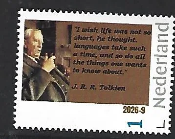 Nederland 2026-9 JRR Tolkien: Quote postfris/mnh