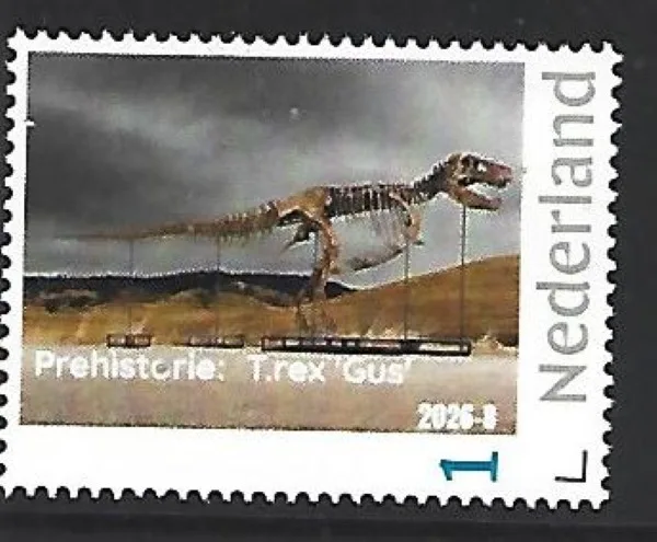 Netherlands 2026-8 Prehistory Tyrannosaurus Rex 'Gus' MNH