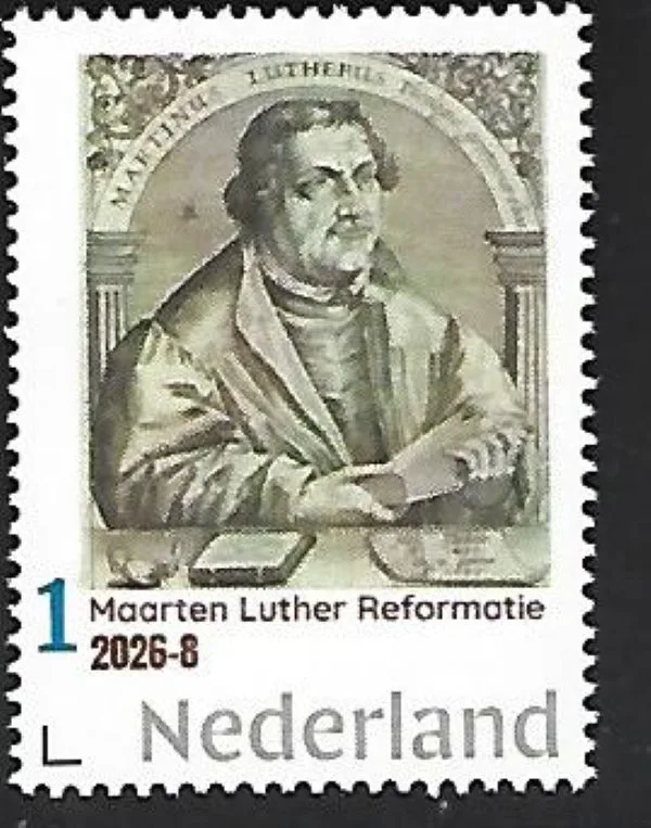 Nederland 2026-8 Maarten Luther: Reformation Linda Hall postfris/mnh