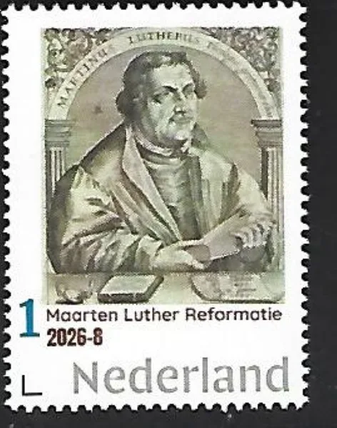 Nederland 2026-8 Maarten Luther: Reformation Linda Hall postfris/mnh