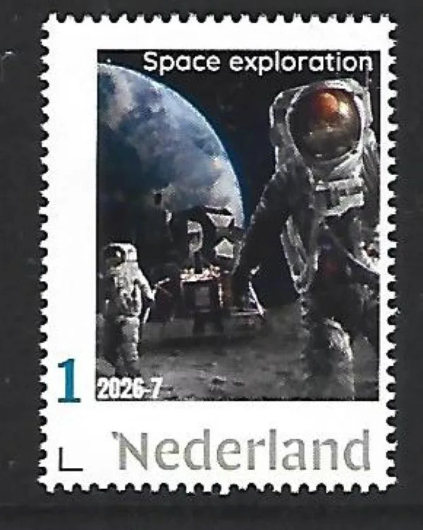Nederland 2026-7 Ruimtevaart Space : Space Exploration postfris/mnh