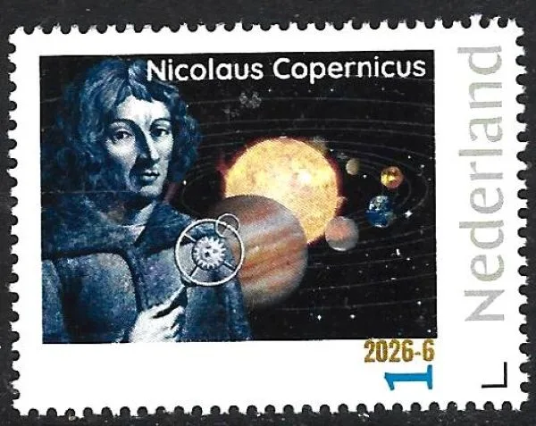 Nederland 2026-6 Copernicus : Nicolaus Copernicus the Astronomer postfris/mnh