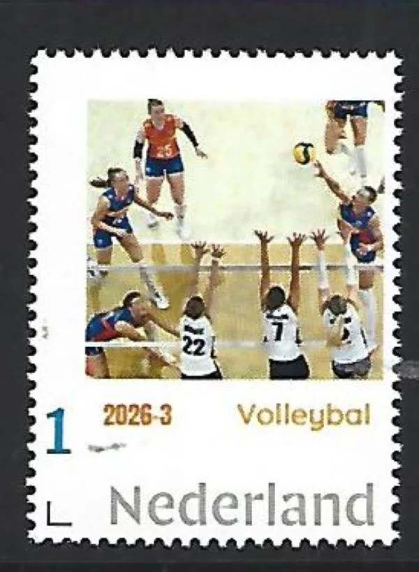 Nederland 2026-3 Volleybal Volleyball: Wolverines USA postfris/mnh