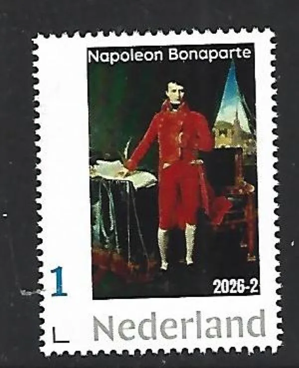 Netherlands 2026-2 Napoleon Bonaparte self-portrait MNH
