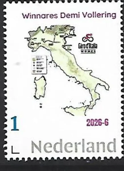 Netherlands 2026-6 Cycling: Giro D'Italia Women Demi Vollering MNH