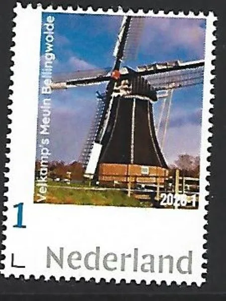 Netherlands 2026-1 Mill Windmill: Veldkamp's Meuln Bellingwolde MNH