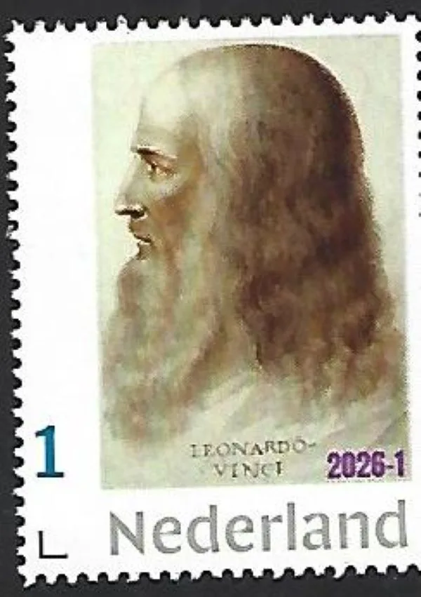 Nederland 2026-1 Leonardo da Vinci postfris/mnh