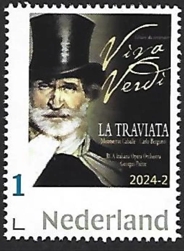 Niederlande 2024-2 Giuseppe Verdi La Traviata postfrisch/mnh24