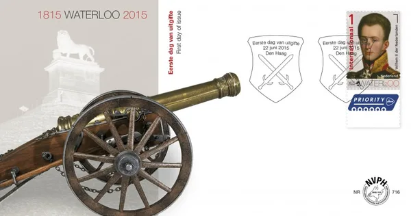 Netherlands FDC 716 Battle of Waterloo