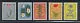 Nederland 738-742 Zomerzegels, bloemen flowers blumen 1960 postfris/mnh