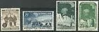 2-5 Frankeerserie onderzoekers 1959 postfrs