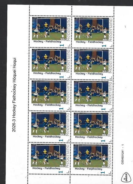 Nederland 2026-3 Hockey Fieldhockey: Wolverines USA sheet postfris/mnh