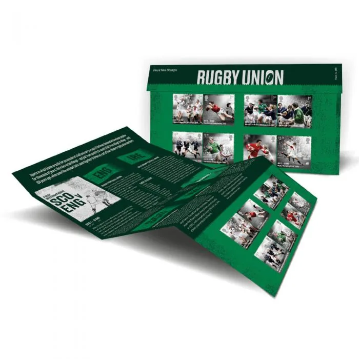 Großbritannien 2021 Rugby Präsentationspack postfrisch/mnh
