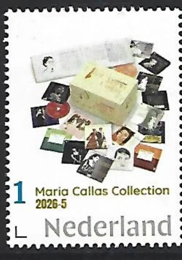 Netherlands 2026-5 Maria Callas: CD collection MNH