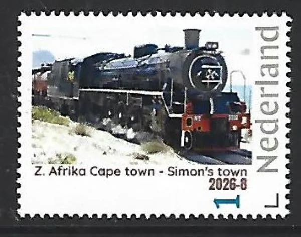 Netherlands 2026-8 Train: South Africa Cape Town - Simon's Town MNH
