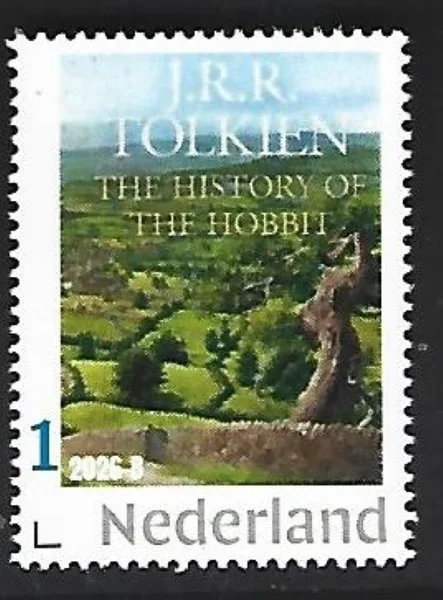Nederland 2026-8 JRR Tolkien: history of the hobbit postfris/mnh