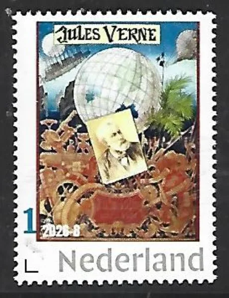 Netherlands 2026-8 Jules Verne: Extraordinary Voyages MNH