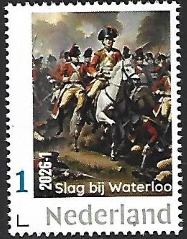 Nederland 2026-1 Slag bij Waterloo Battle of Waterloo postfris/mnh
