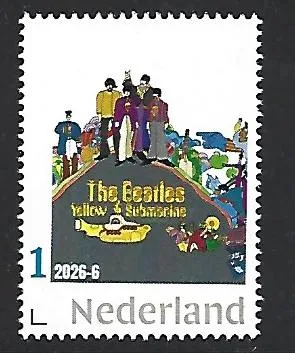 Nederland 2026-6 Beatles Yellow submarine postfris/mnh