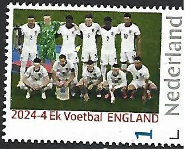Netherlands 2024-4 Football Soccer: European championships England MNH