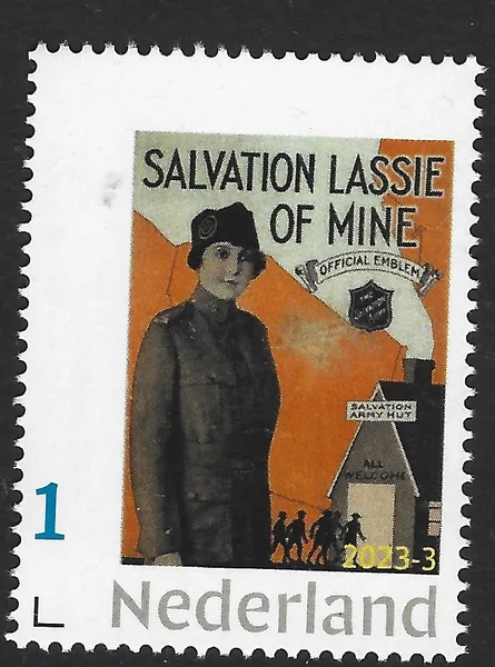 Netherlands 2023-3 Leger des Heils Salvation Army WWII poster MNH