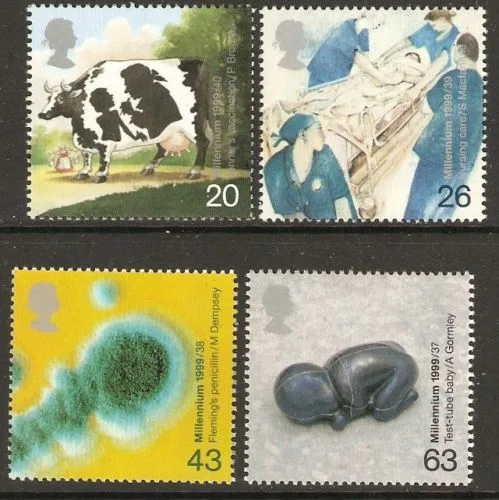 Gr.Britain 1999 Millennium 3 Patients tale MNH