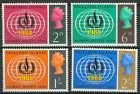 157-160 Falkland International Year of Human Rights 1968 MNH