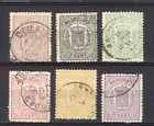 13-18 Wapenzegels 1869-1871 gestempeld