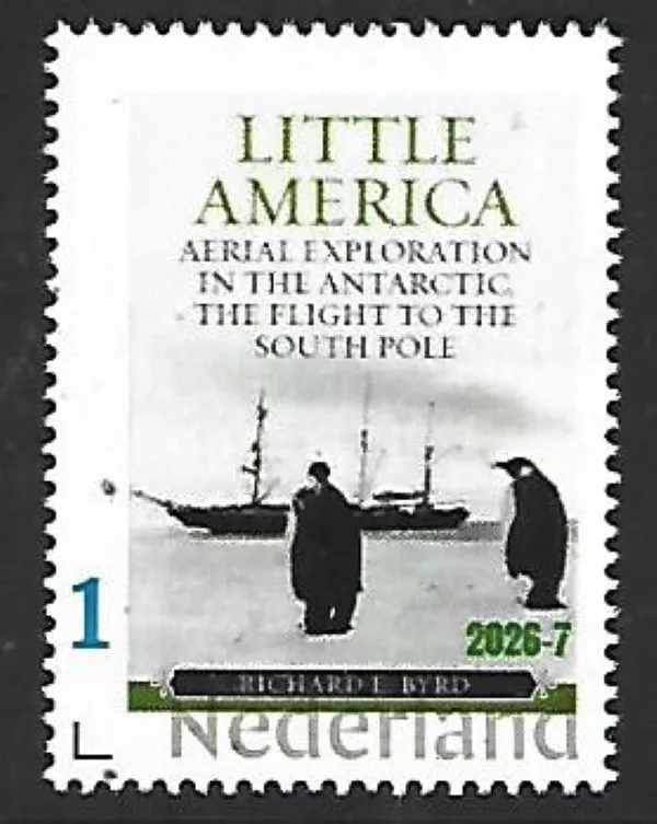 Nederland 2026-7 Antarctica: Admiral Richard E Byrd postfris/mnh