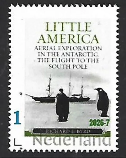 Nederland 2026-7 Antarctica: Admiral Richard E Byrd postfris/mnh