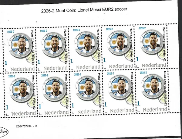 Netherlands 2026-1 Napoleon Bonaparte sheet MNH